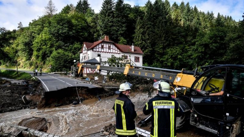 Enchentes na Alemanha e na Bélgica: as impressionantes imagens das inundações que deixaram dezenas de mortos
