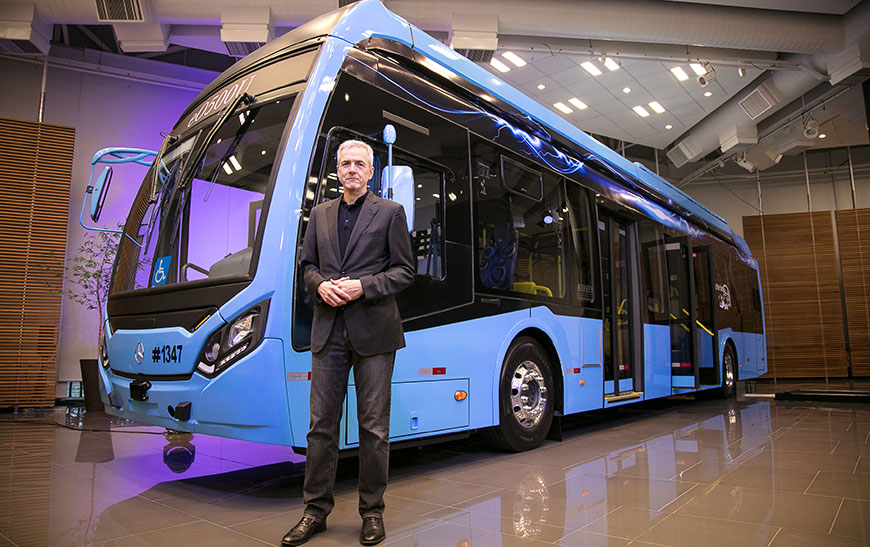 Mercedes-Benz produzirá ônibus elétrico no Brasil